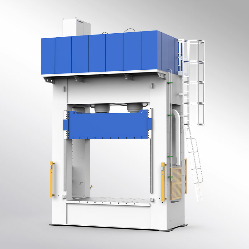 Bagagerumsdæksel hydraulisk presse