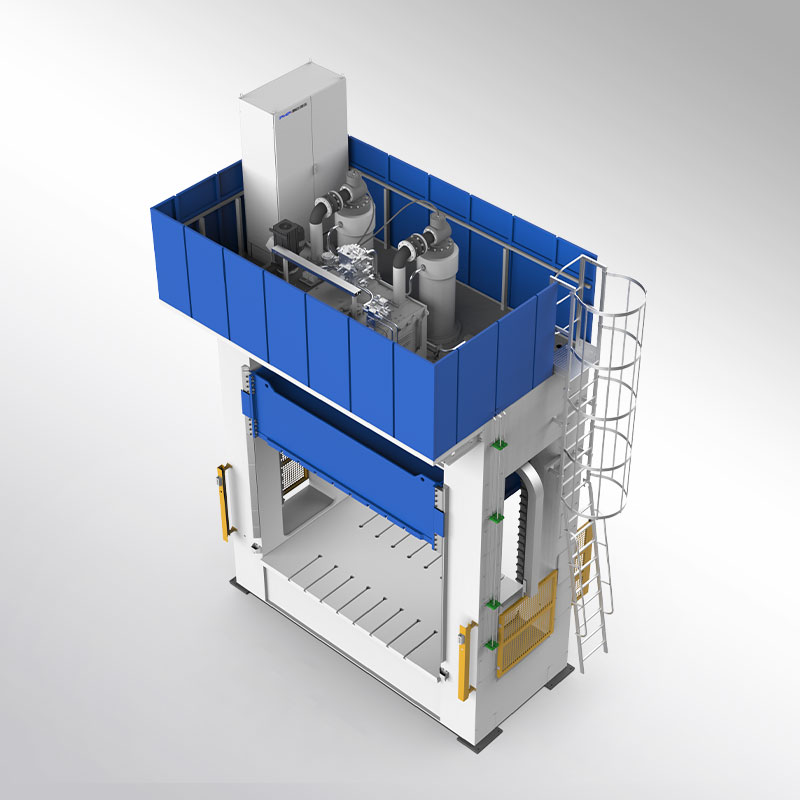 Hamp Filt Ryglæn Hydraulisk Press